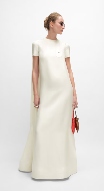 CELINE dress IN silk organza