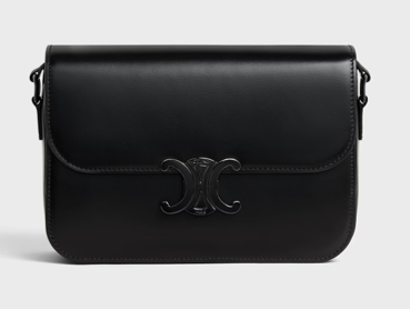 CELINE CLASSIQUE TRIOMPHE BAG IN Shiny Calfskin