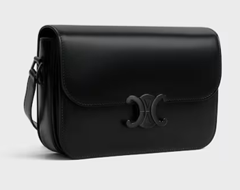 CELINE CLASSIQUE TRIOMPHE BAG IN Shiny Calfskin