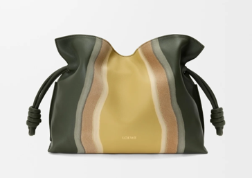 LOEWE Medium Flamenco clutch Landscape in nappa calfskin