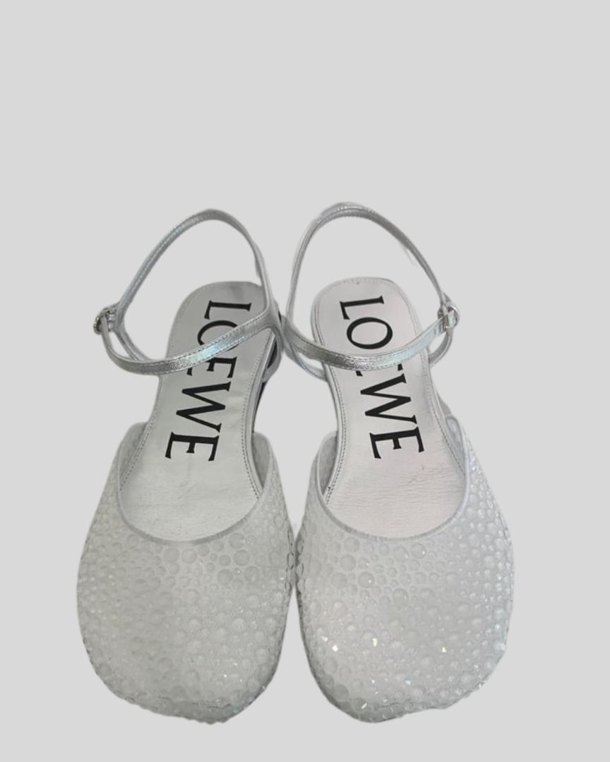 Loewe TOY ANKLE STRAP BALLERINA