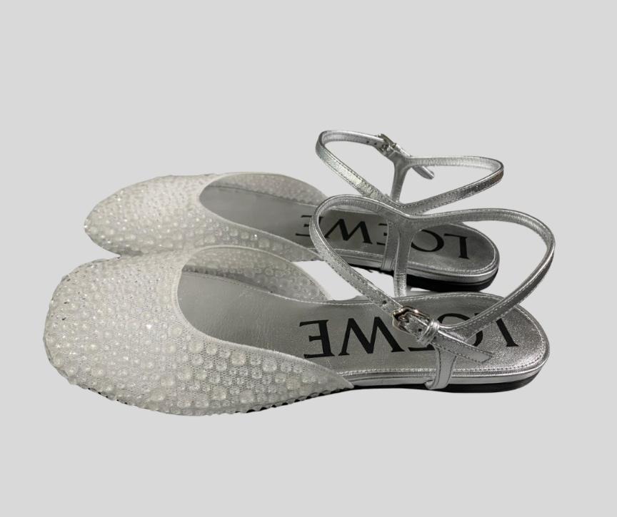 Loewe TOY ANKLE STRAP BALLERINA